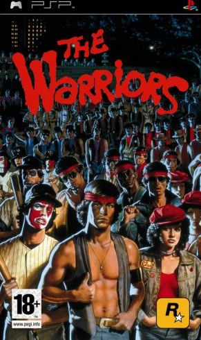 The Warriors [Not For Resale] box art for PSP