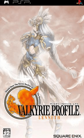 Valkyrie Profile: Lenneth box art for PSP