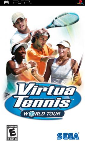 Virtua Tennis World Tour box art for PSP