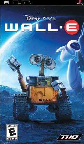 Wall-E box art for PSP