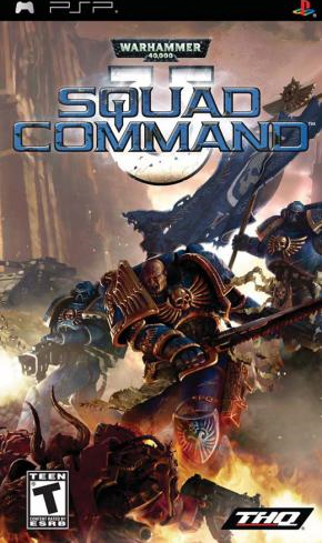 Warhammer 40,000: Squad Command box art for PSP