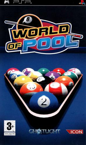 World of Pool box art for PSP
