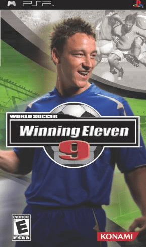 World Soccer Winning Eleven 9 box art for PSP