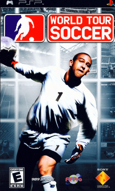 World Tour Soccer box art for PSP