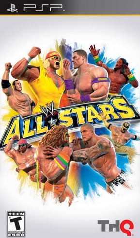 WWE All Stars box art for PSP