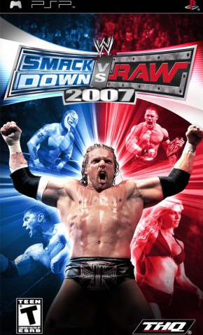 WWE Smackdown Vs. Raw 2007 [Greatest Hits] box art for PSP