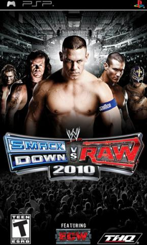 WWE Smackdown vs. Raw 2010 box art for PSP