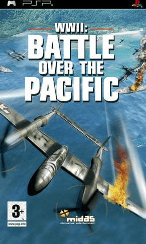 WWII: Battle Over The Pacific box art for PSP