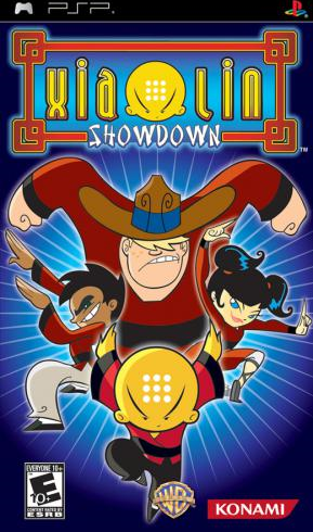 Xiaolin Showdown box art for PSP