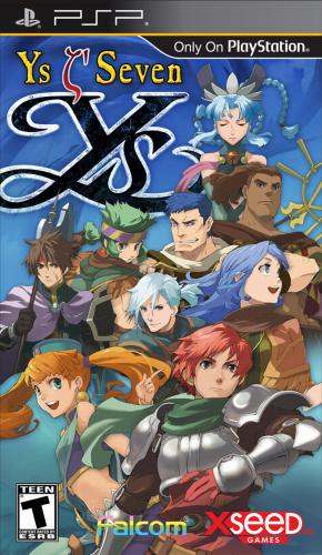 Ys Seven [Premium Edition] box art for PSP