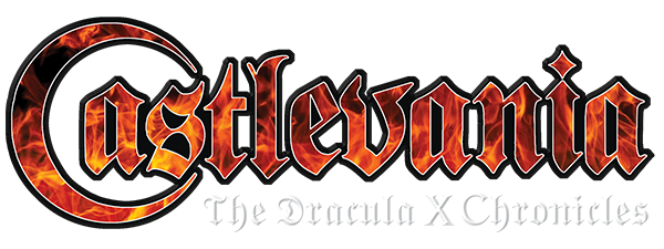 Akumajou Dracula X Chronicle logo for PSP