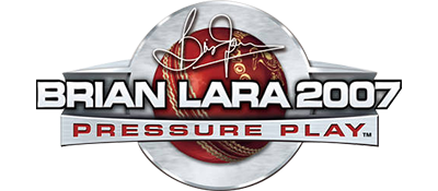 Brian Lara 2007 Pressure Play  logo for PSP