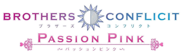 Brothers Conflict Passion Pink logo for PSP