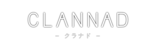 Clannad logo for PSP