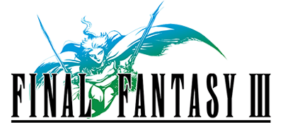 Final Fantasy III logo for PSP