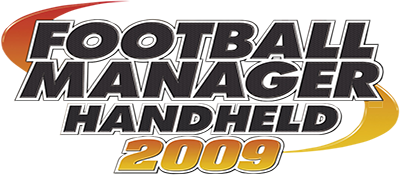 Football Manager Handheld 2009 logo for PSP