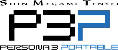 Persona 3 Portable logo for PSP