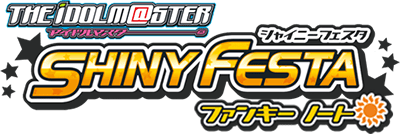 The Idolmaster Shiny Festa: Funky Note logo for PSP