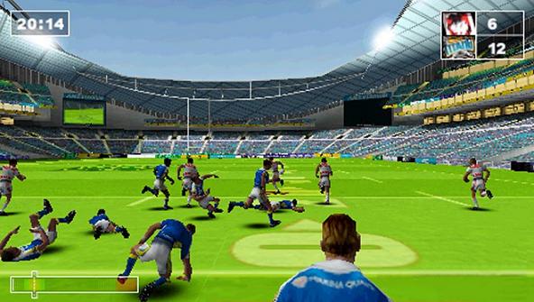AFL Challenge screenshot 3 for PSP