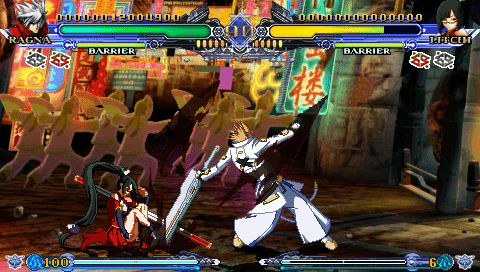 BlazBlue: Continuum Shift II screenshot 3 for PSP