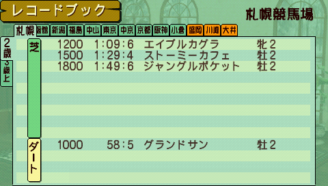 Derby Time screenshot 3 for PSP