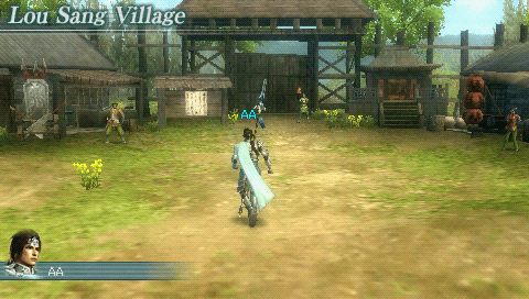 Dynasty Warriors: Strikeforce screenshot 3 for PSP