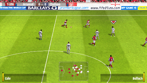 FIFA 07 screenshot 3 for PSP