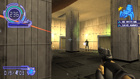 Ghost in the Shell Stand Alone Complex screenshot 3 for PSP