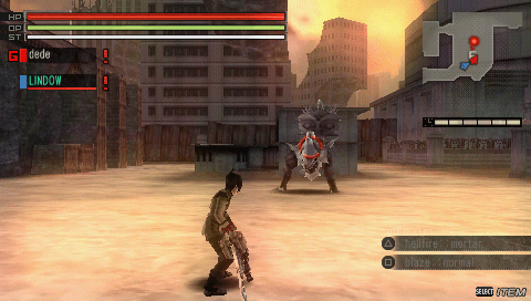 God Eater Burst screenshot 3 for PSP