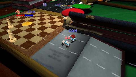 Micro Machines V4 screenshot 3 for PSP