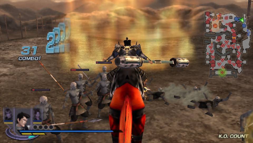 Musou Orochi 2 Special screenshot 3 for PSP