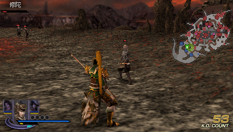 Musou OROCHI Maou Sairin screenshot 3 for PSP