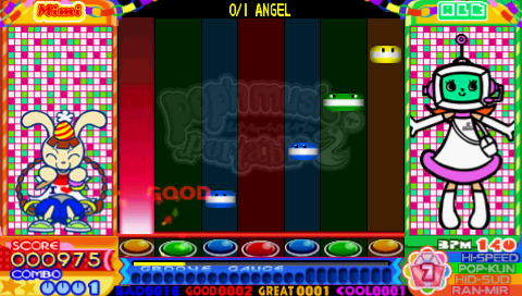 Pop'n Music Portable 2 screenshot 3 for PSP