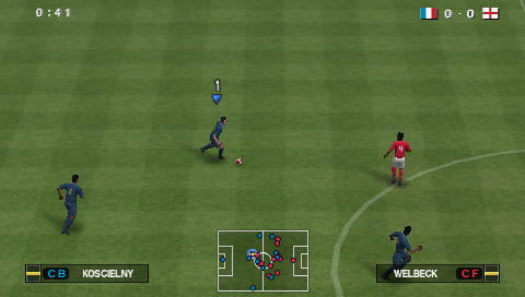 Pro Evolution Soccer 2014 screenshot 3 for PSP