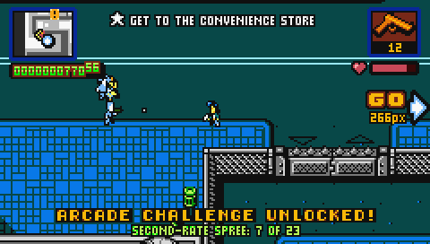 Retro City Rampage DX screenshot 3 for PSP