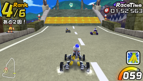 Saru Get You: Pipo Saru Racer screenshot 3 for PSP