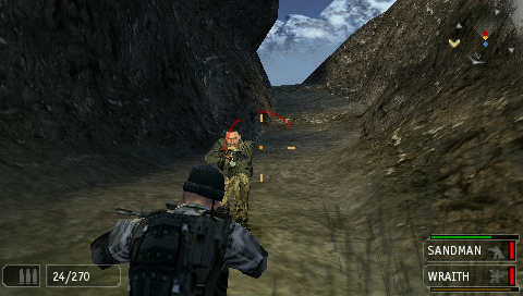 SOCOM US Navy Seals Fireteam Bravo 2 screenshot 3 for PSP
