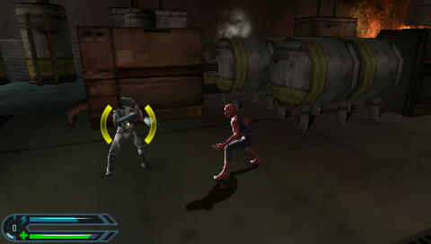 Spiderman 3 screenshot 3 for PSP