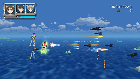 Strike Witches: Hakugin no Tsubasa screenshot 3 for PSP