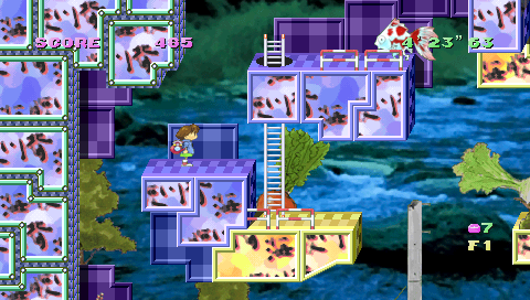 Umihara Kawase Portable screenshot 3 for PSP
