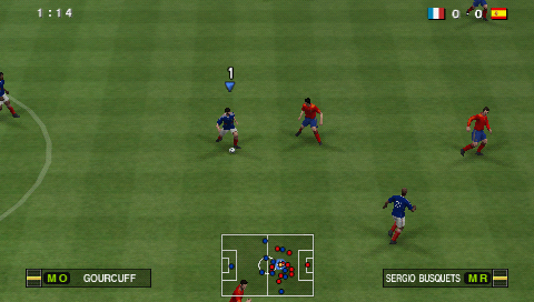 World Soccer Winning Eleven 2011 screenshot 3 for PSP