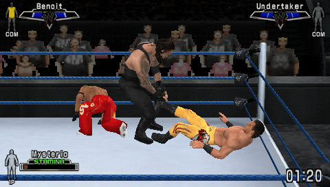 WWE Smackdown Vs. Raw 2007 [Greatest Hits] screenshot 3 for PSP