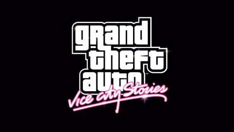 Grand Theft Auto: Vice City Stories title screen for PSP