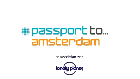 Passport to Amsterdam title screen for PSP