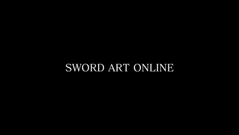 Sword Art Online: Infinity Moment title screen for PSP