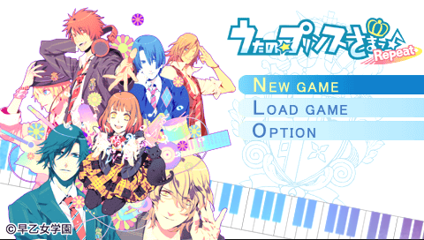 Uta no Prince-Sama: Repeat title screen for PSP