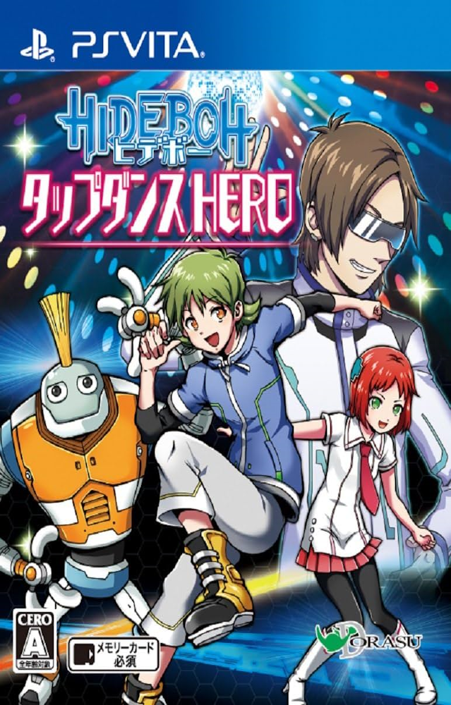 Hideboh Tap Dance Hero box art for Playstation Vita