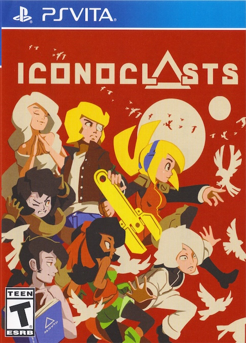 Iconoclasts box art for Playstation Vita