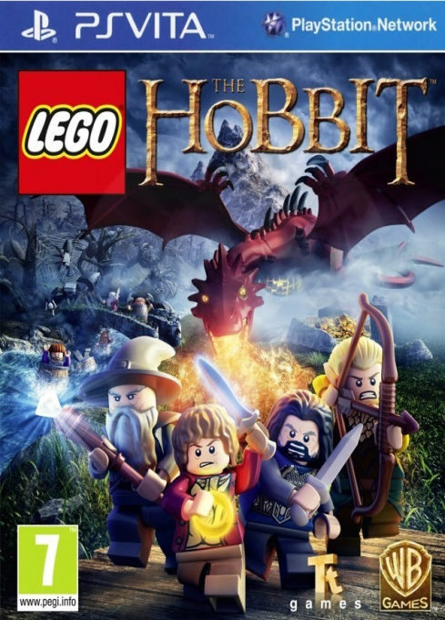 LEGO The Hobbit box art for Playstation Vita