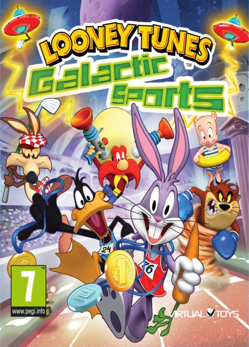 Looney Tunes Galactic Sports box art for Playstation Vita